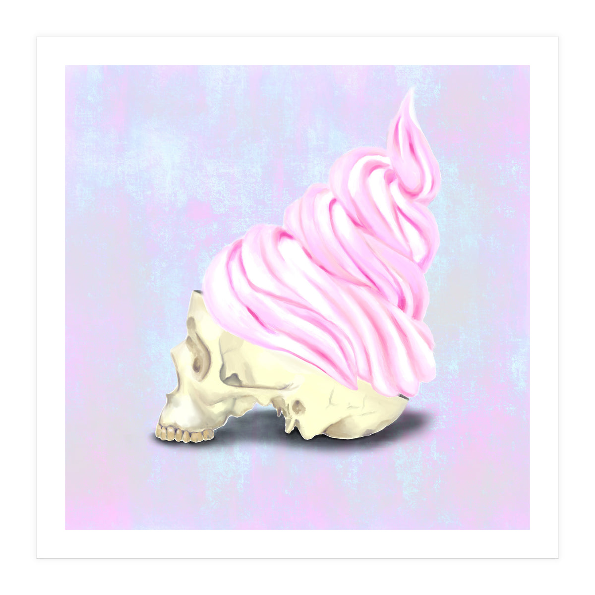 Ice Skull (Print Only)