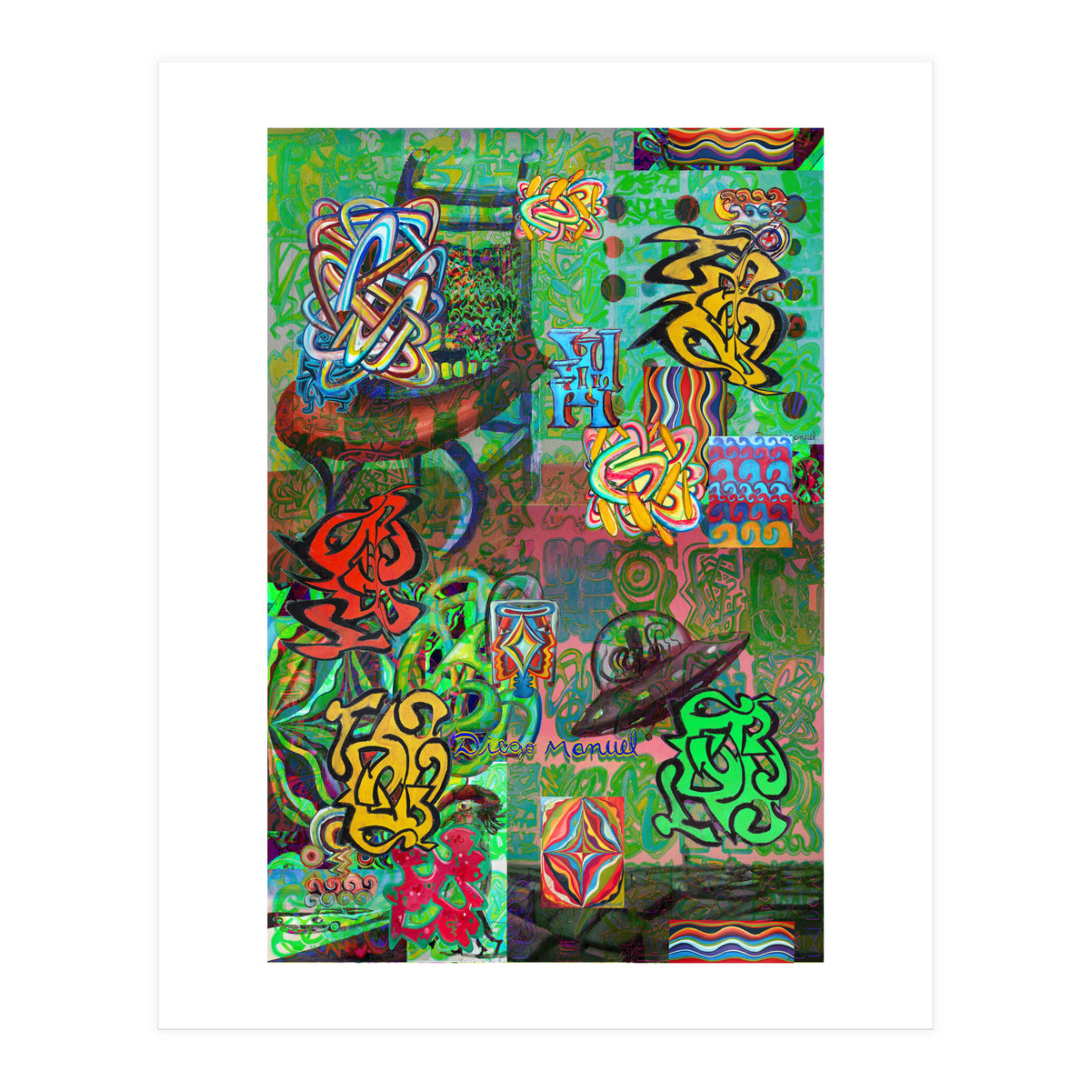 Graffiti Digital 2022 496 (Print Only)