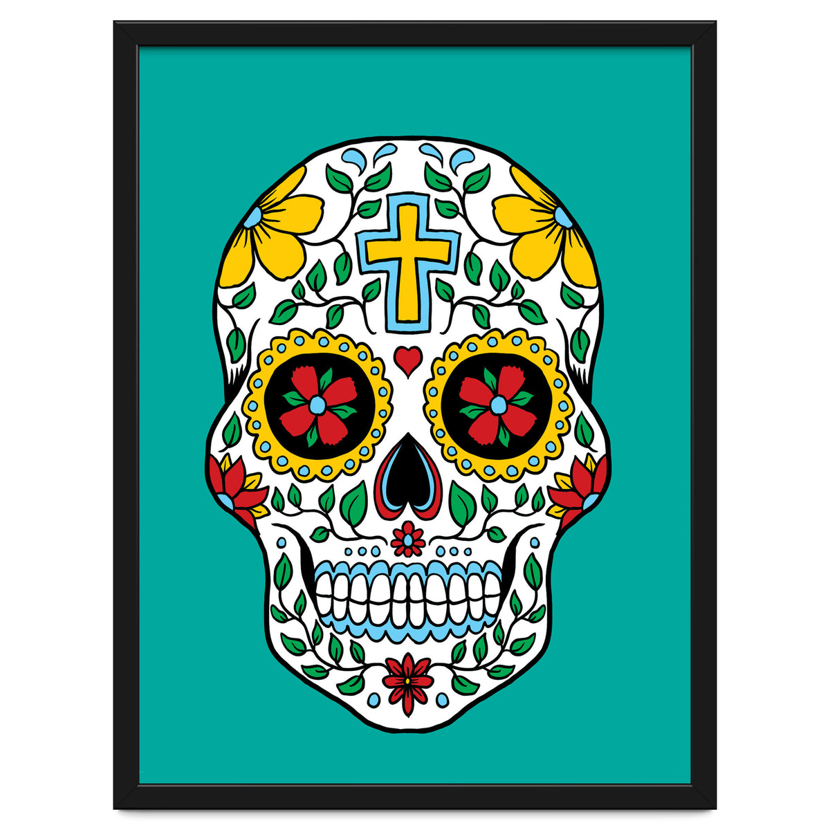Colorful Skull III