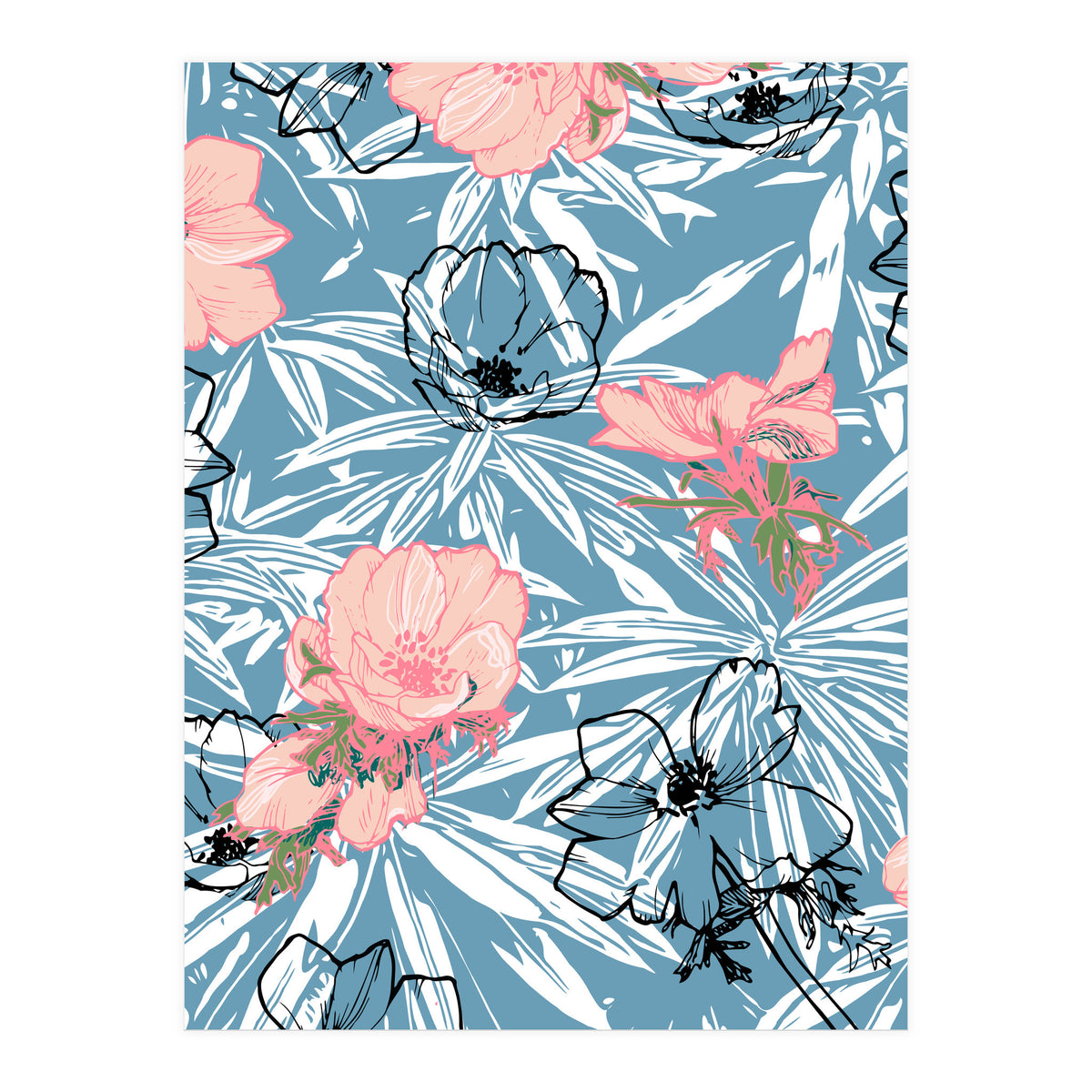 Backyard Palm (Print Only)