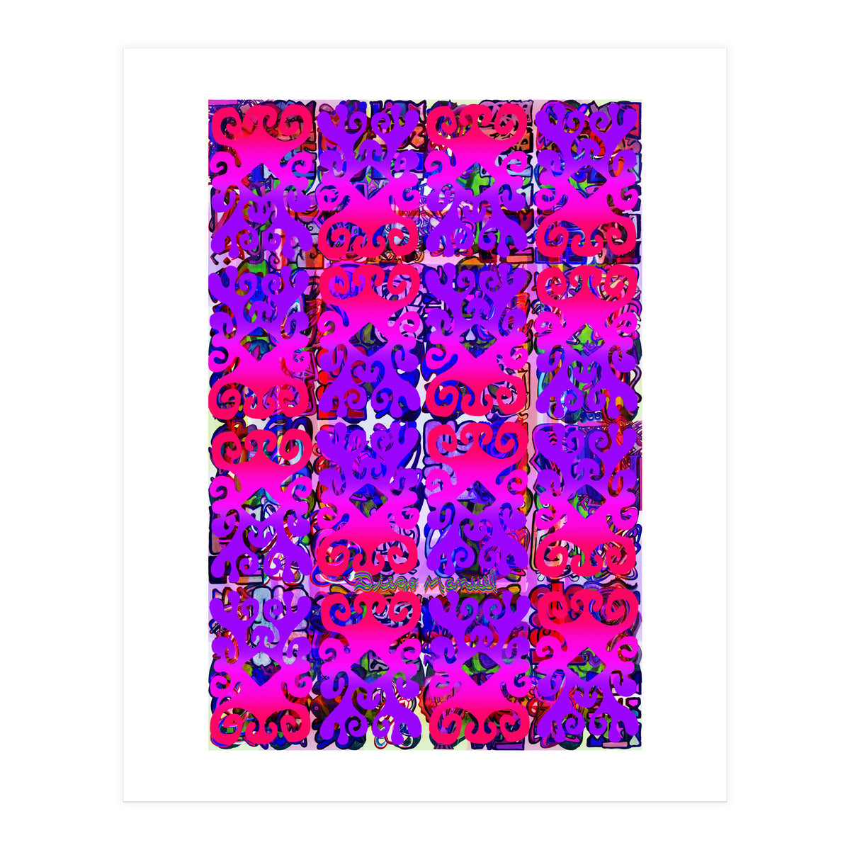 Tapiz Perfiles 2023 18 (Print Only)