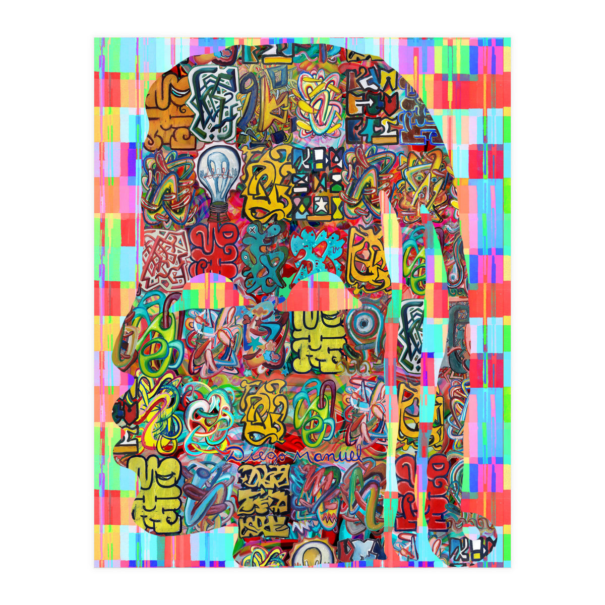 Abstracto Pop Nuevo B Nuevo 1 (Print Only)