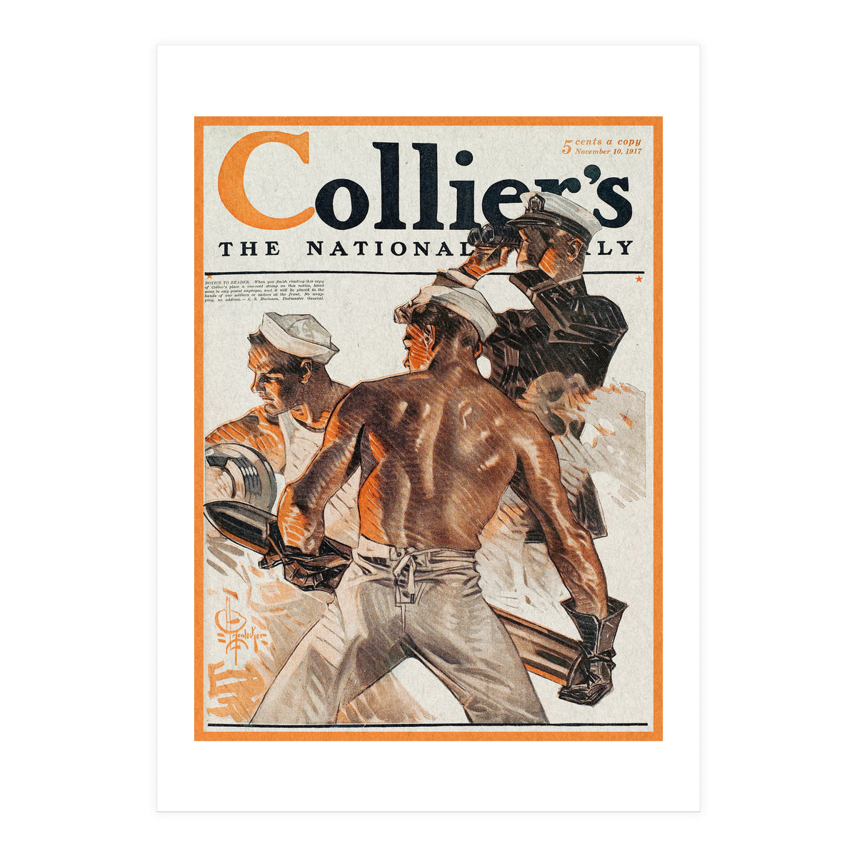 Collier's Advertisment (Print Only)