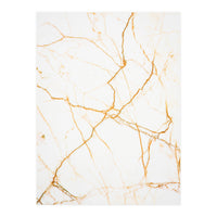 Gold And Marble (Print Only)
