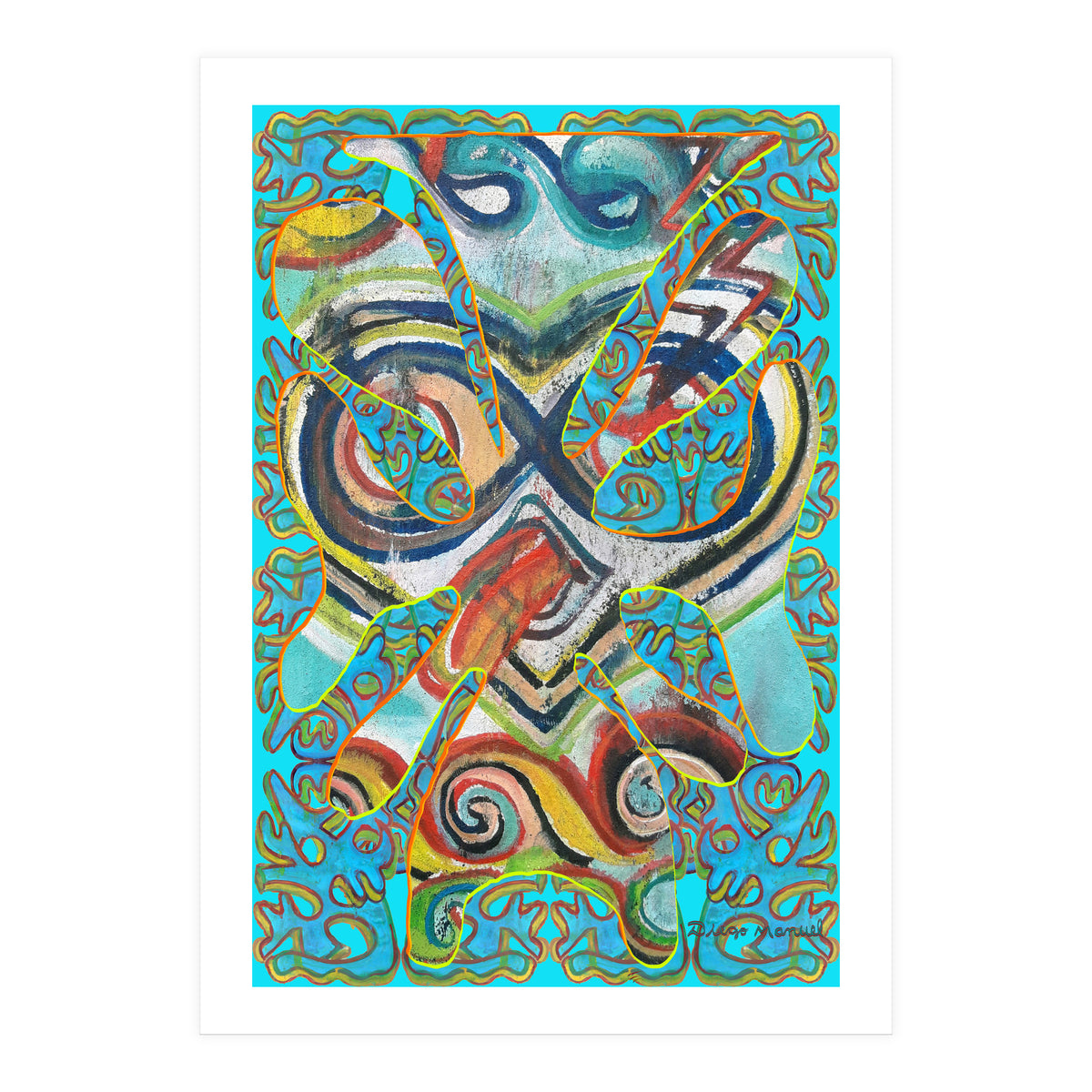 Pop Abstract 2023 Tapiz 23 (Print Only)