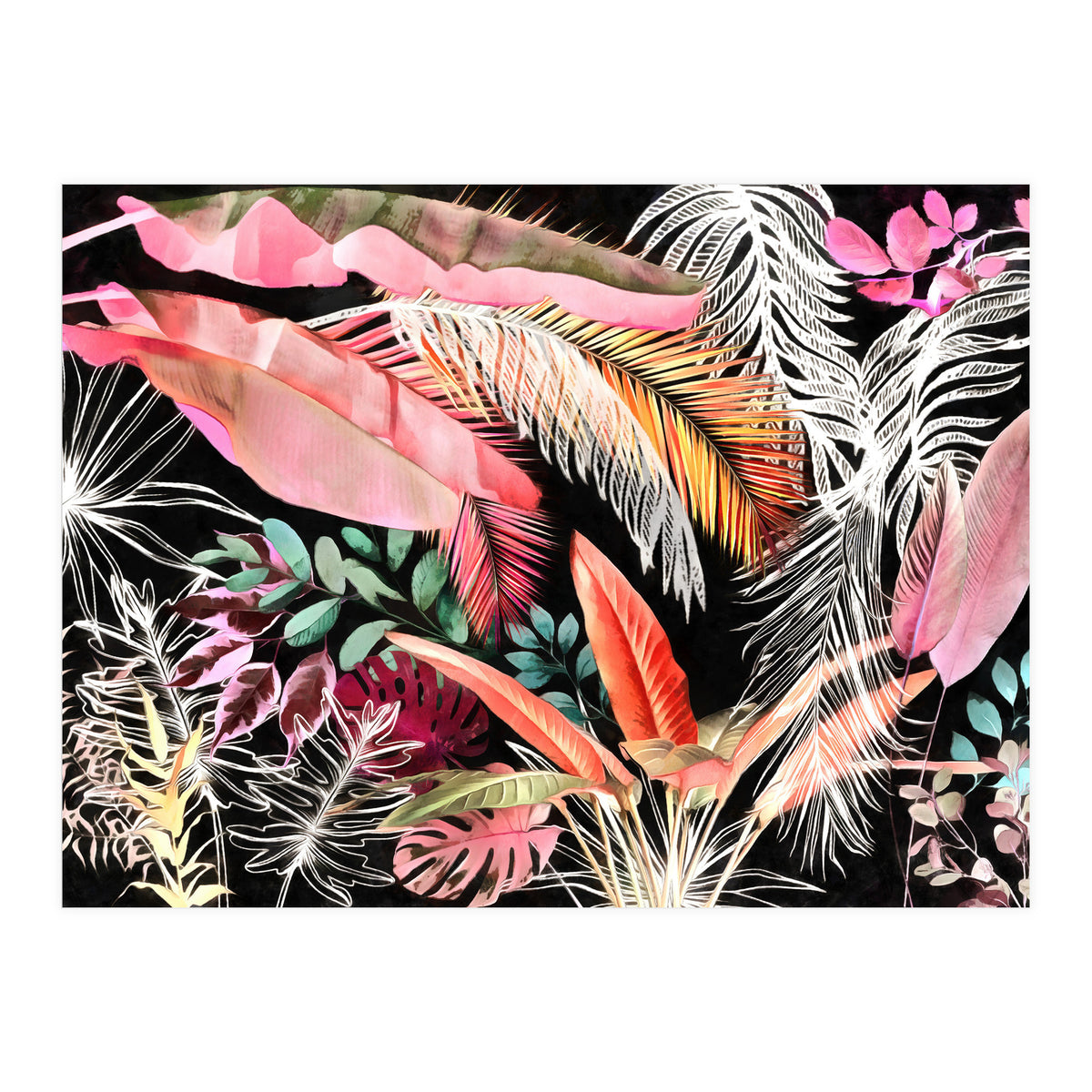 Tropical Foliage 05 (Print Only)