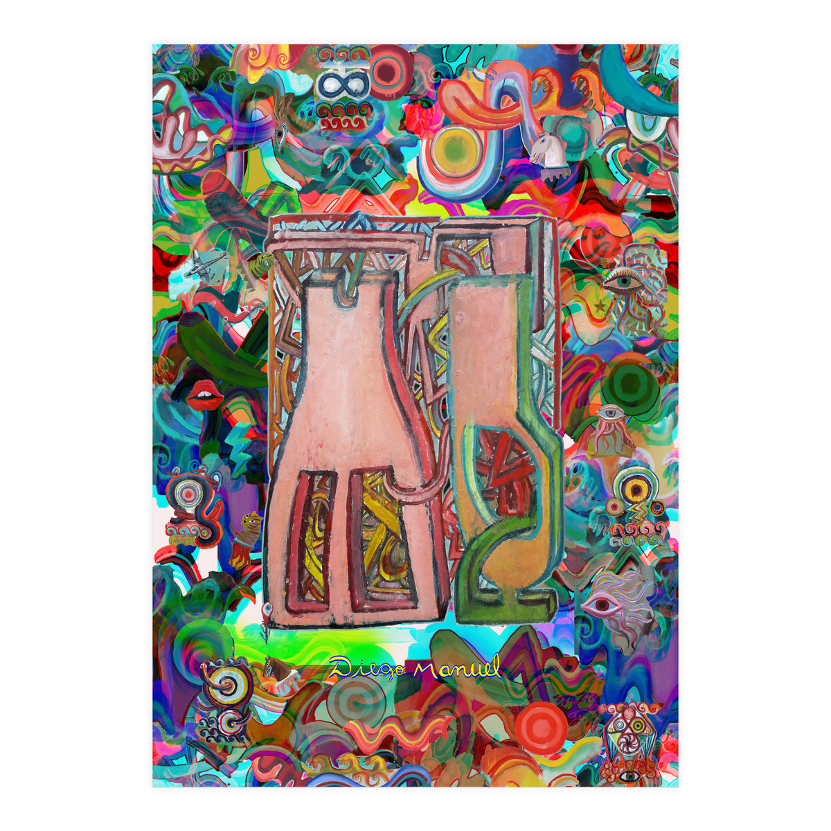 Graffitis 2021 Tapiz 6 (Print Only)