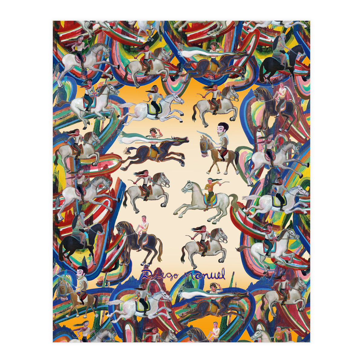 Gauchos And Graffitis (Print Only)