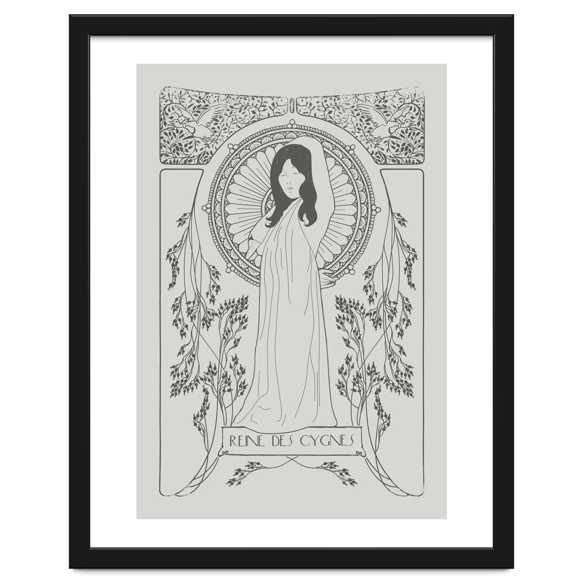 Reine Des Cygnes Grey