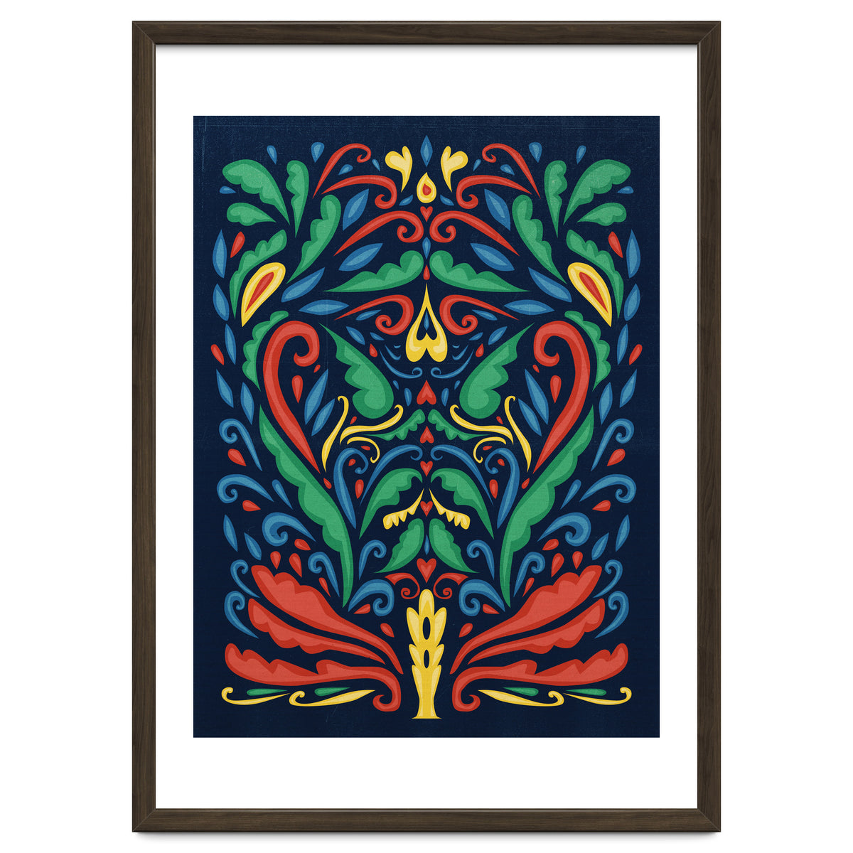 Art Nouveau Folk Art Style