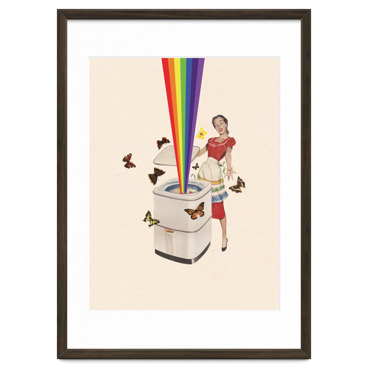 Rainbow Washing Machine