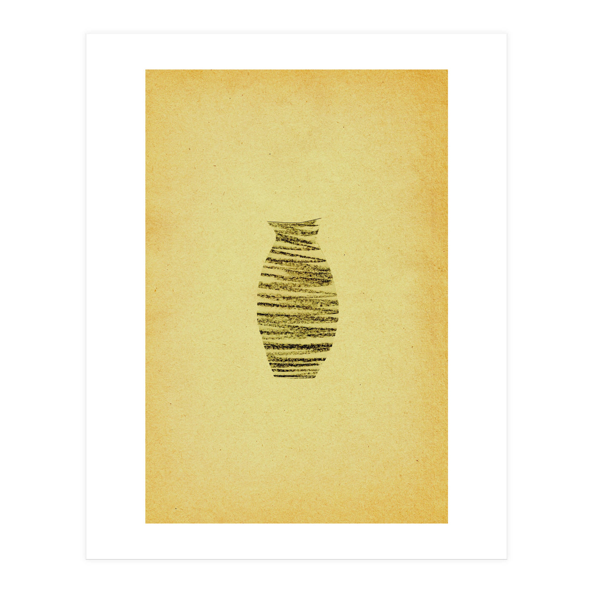 Retro vase (Print Only)