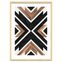 Urban Tribal Pattern No.1 - Concrete and Wood