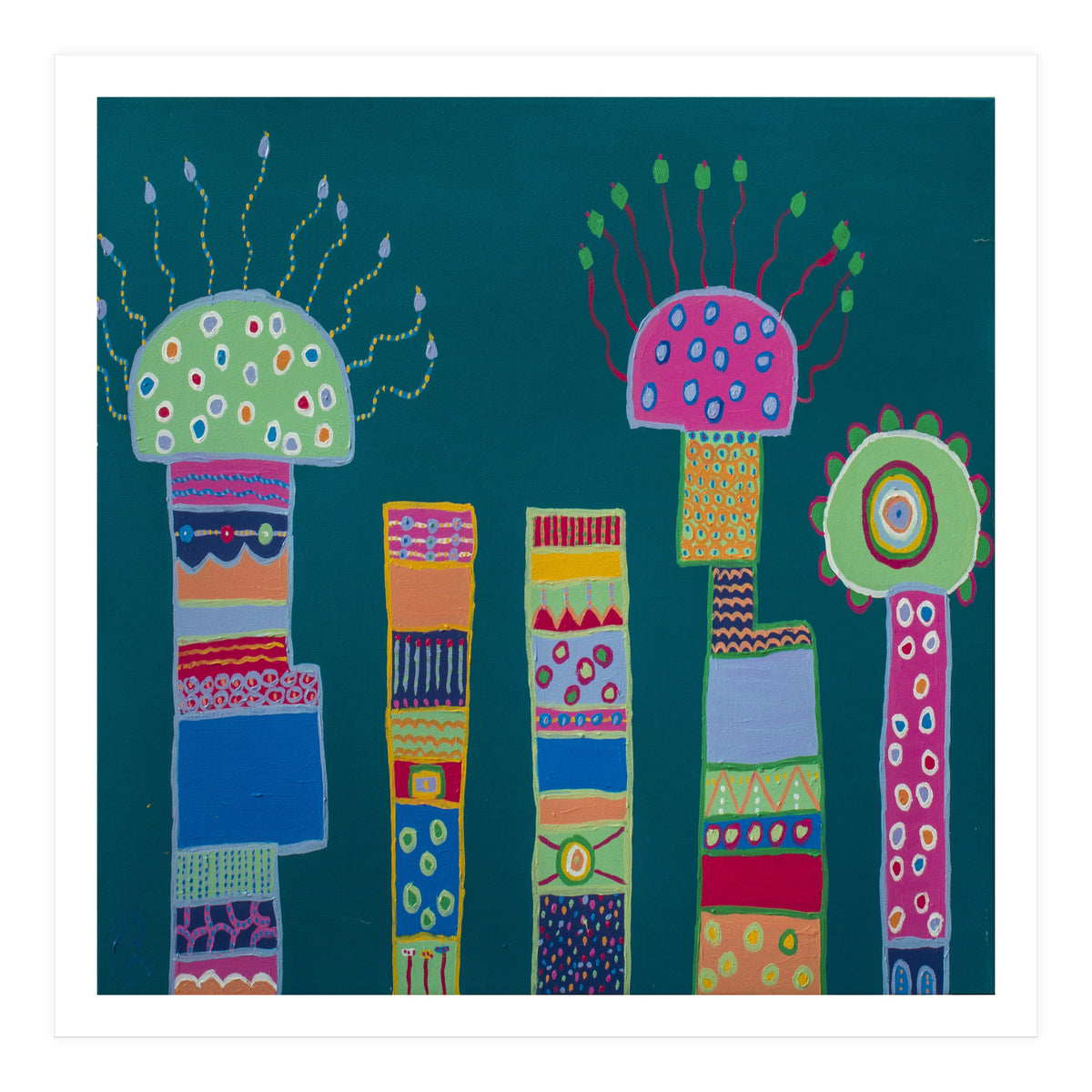 Buildings In Harmony (Print Only)