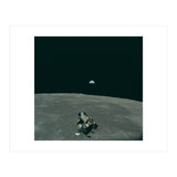 Earth, Moon And Lunar Module, As11 44 6643 (Print Only) thumbnail