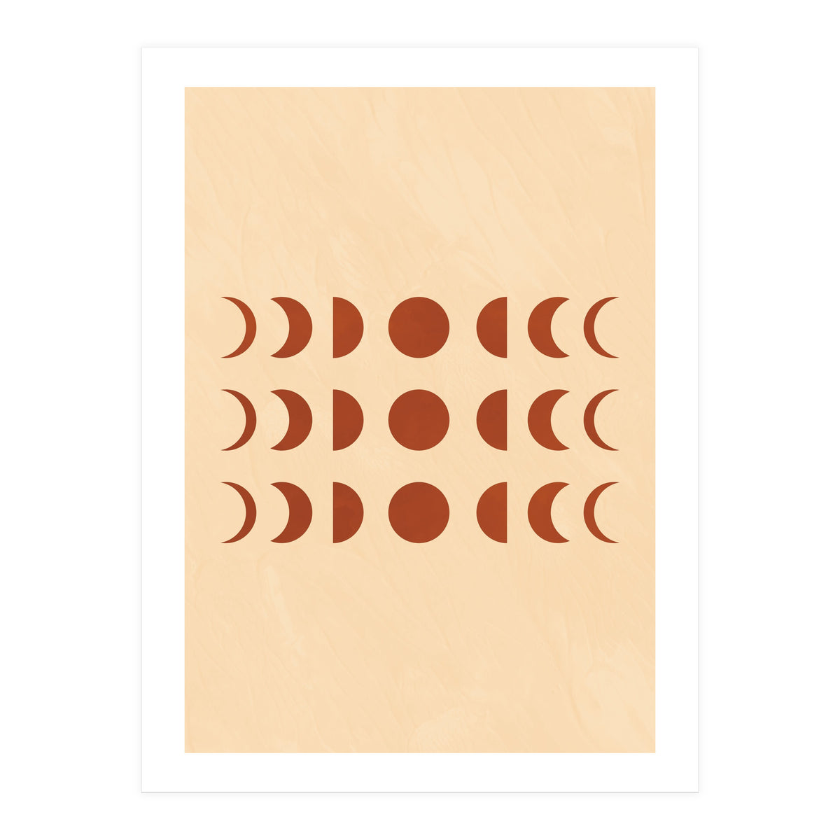 Lunar Eclipse Moon Phases II (Print Only)