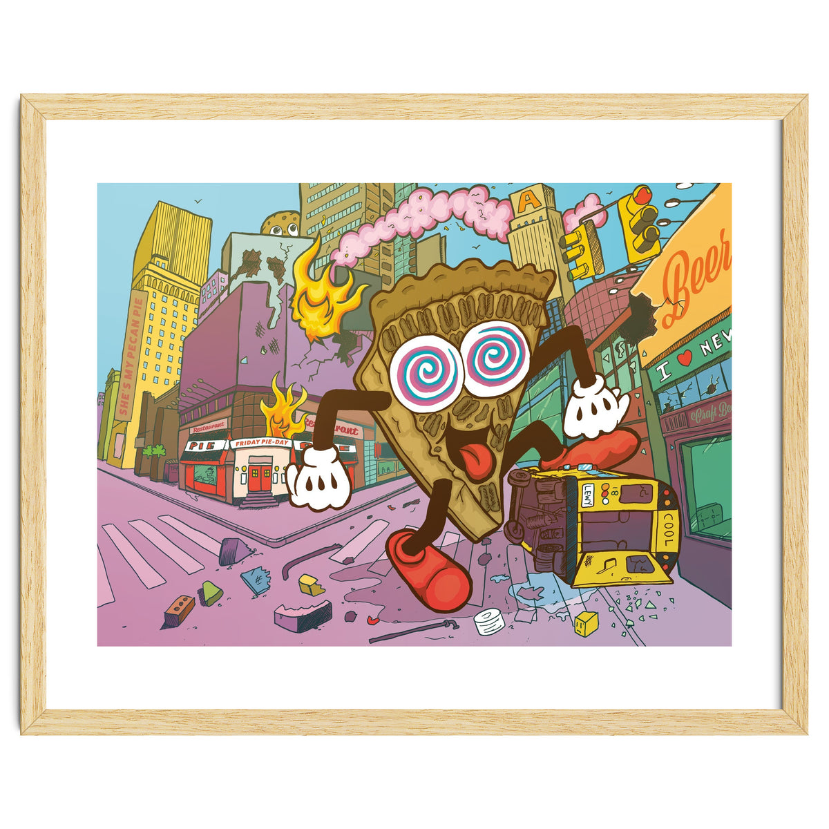 Pecan Psychosis - 12.3% ABV Bourbon Barrel Aged Pecan Maple Stout - Amundsen Brewery