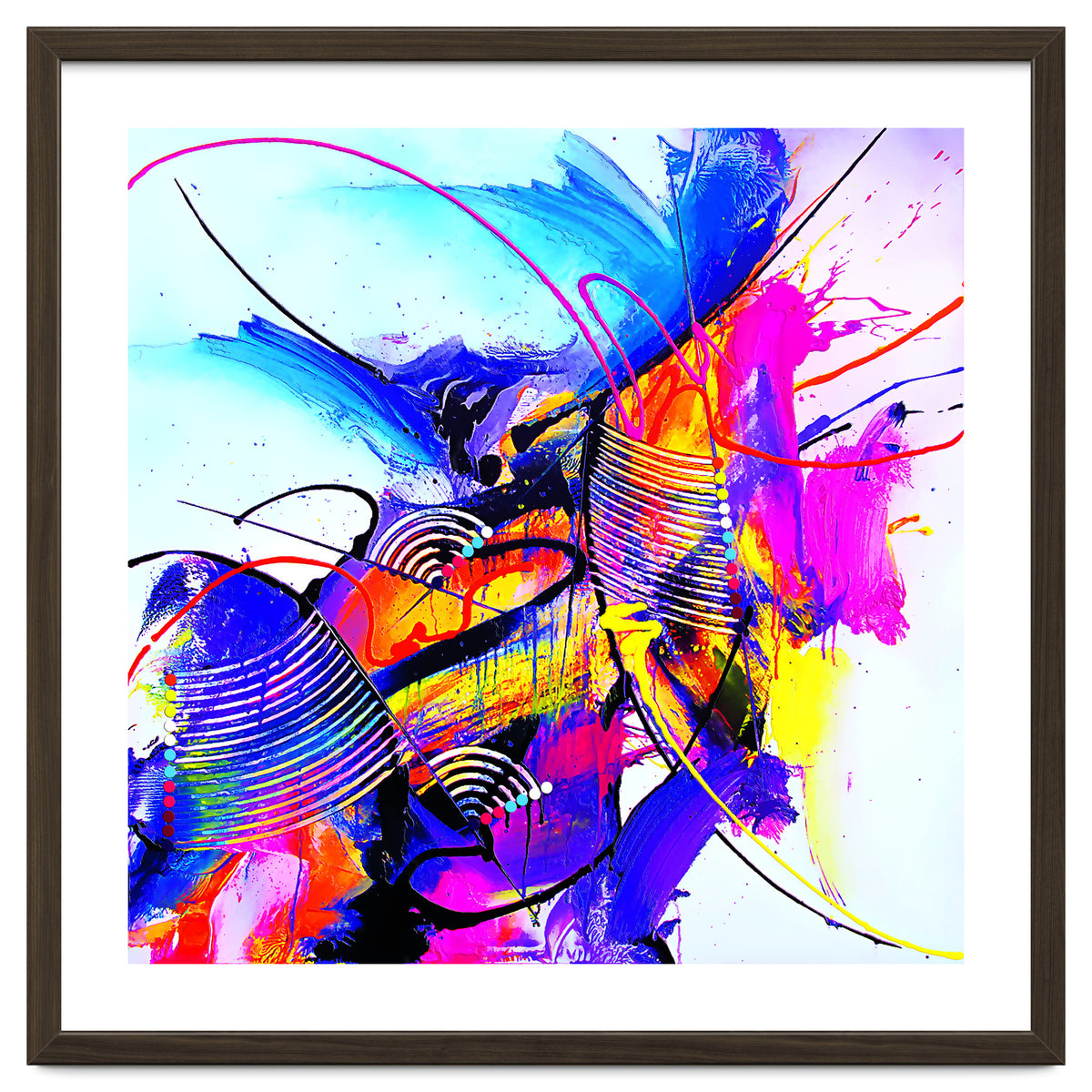 Abstract Art Britto - Qb293