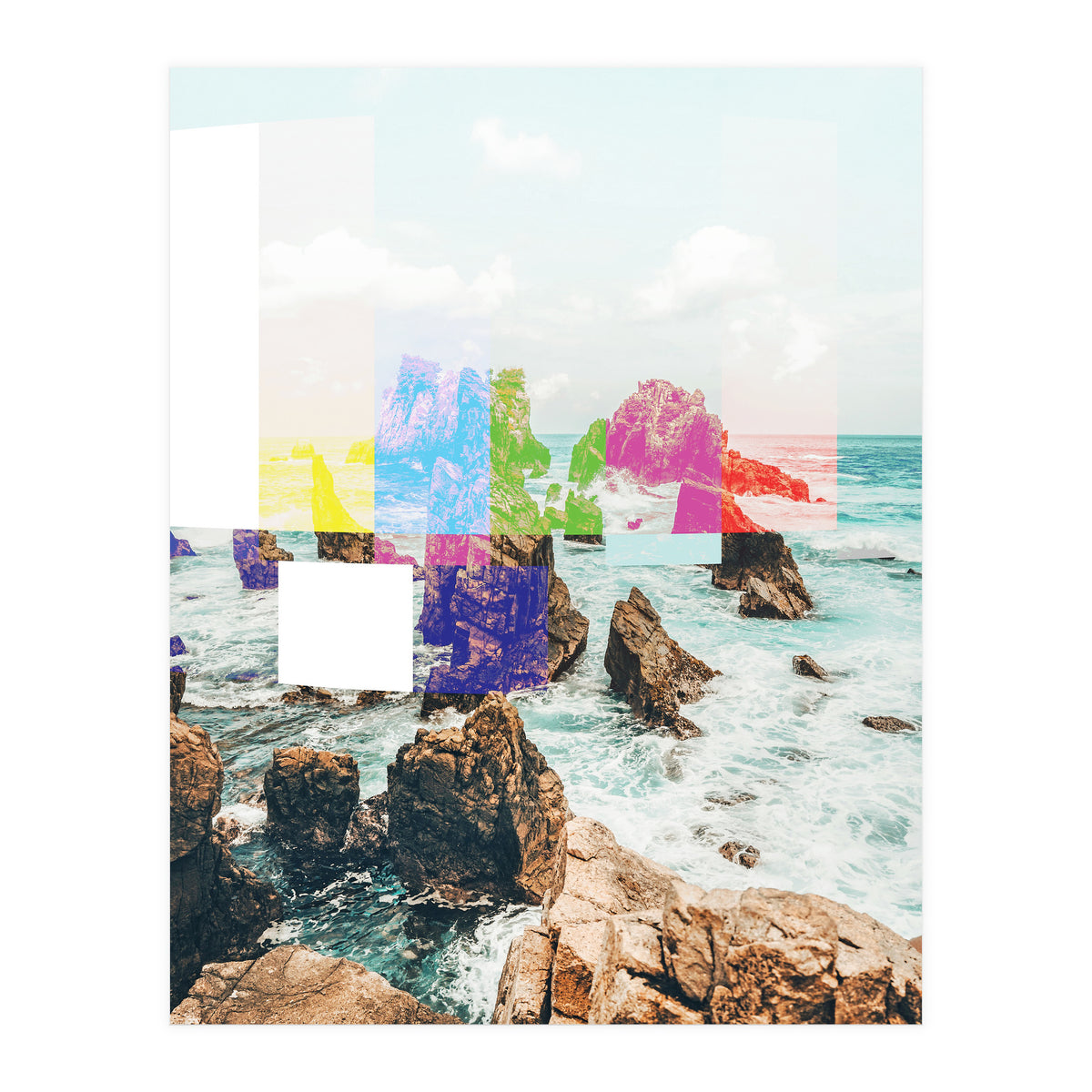 Virtual Sky Glitch (Print Only)