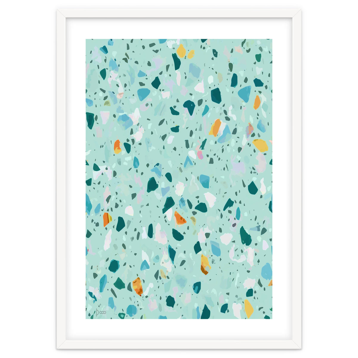 Blue Terrazzo