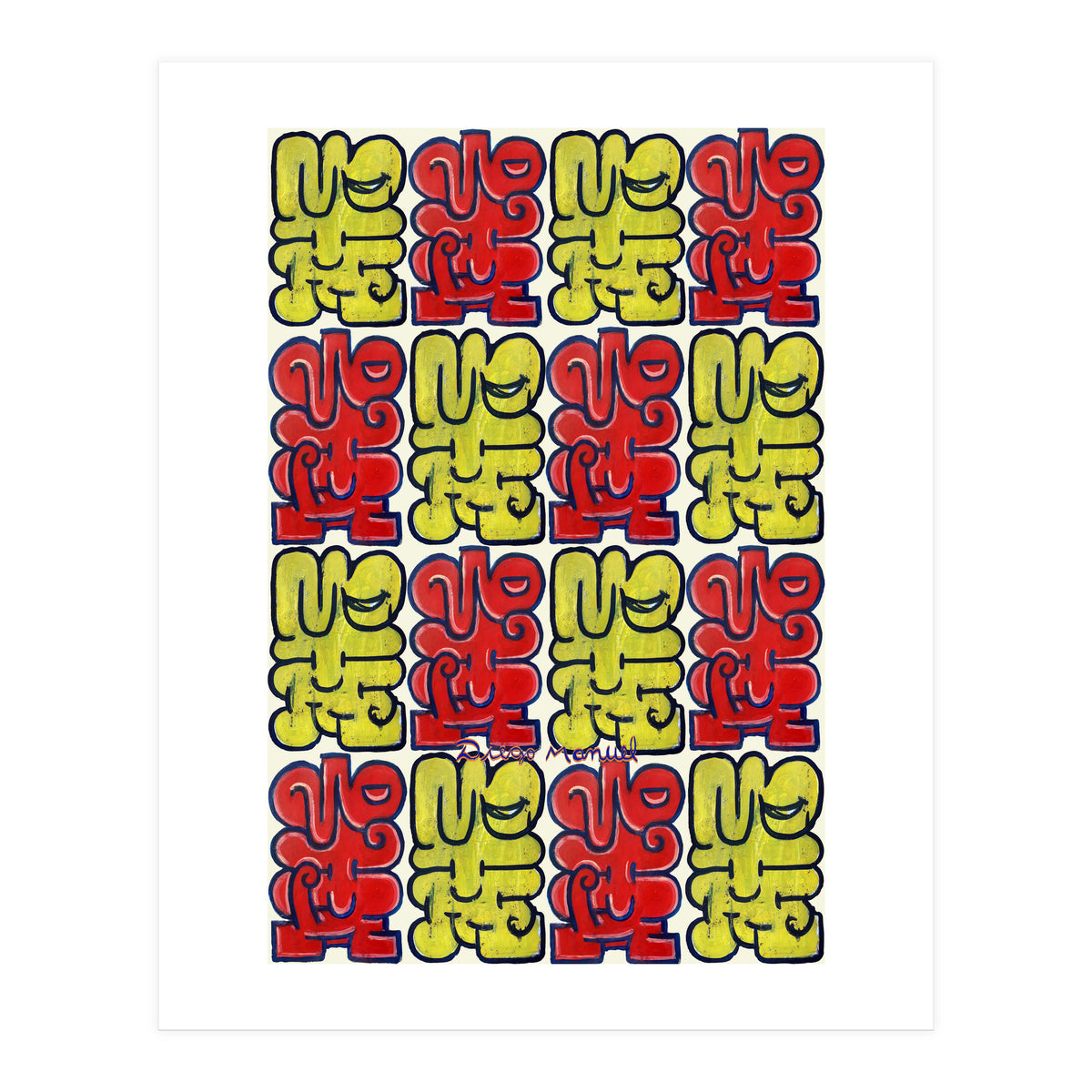 Garffiti 23 33 Tapiz B (Print Only)