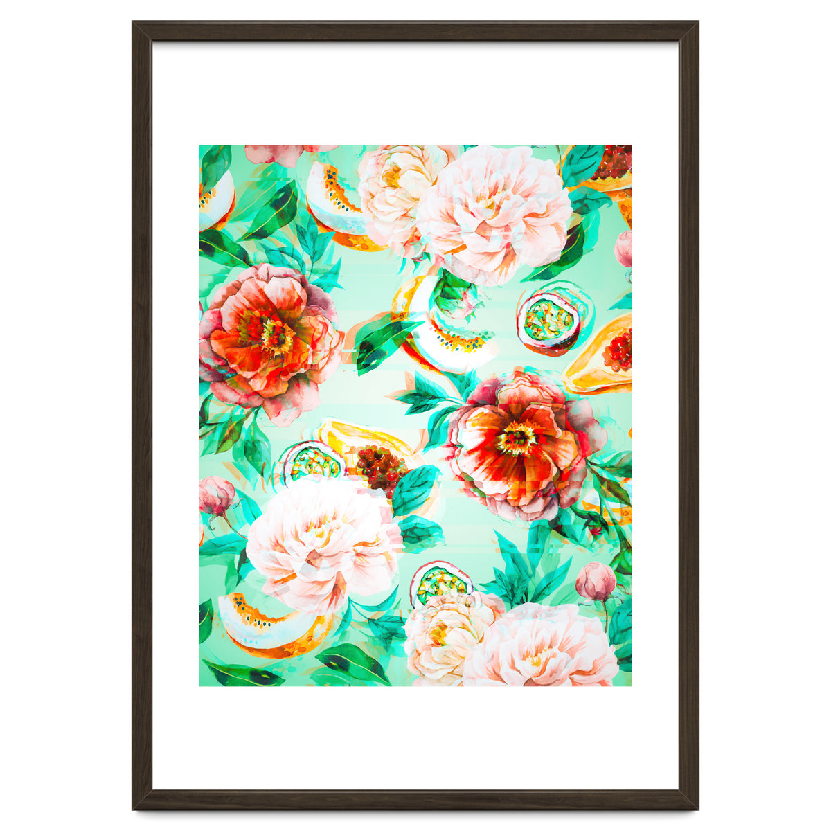 Tropical flowery fruit glitch