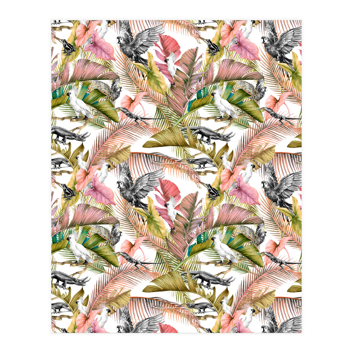 Paradise in the pink jungle (Print Only)