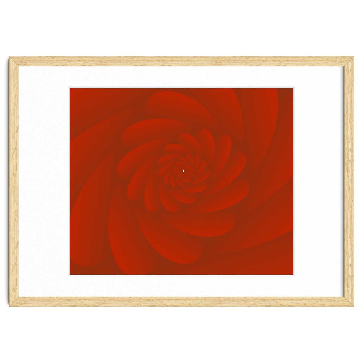 3 D Image Abstract Rose Flower ART