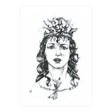Butterfly Crowned Priestess (Print Only) thumbnail