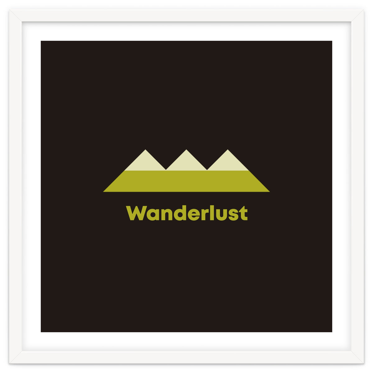 Wanderlust | modern typography