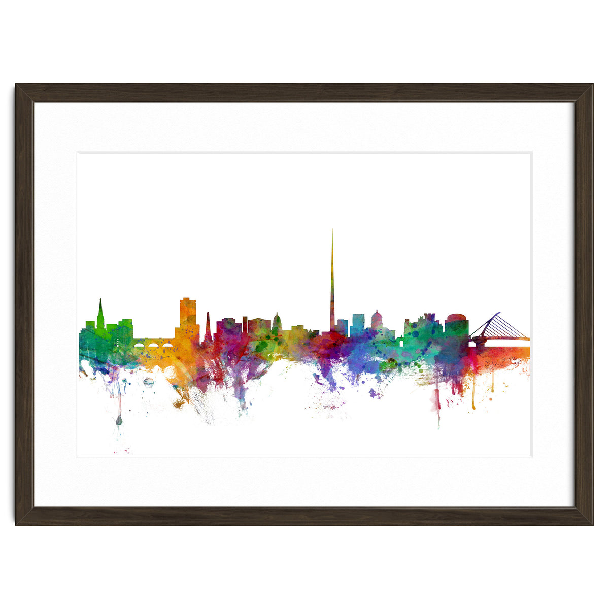 Dublin Ireland Skyline