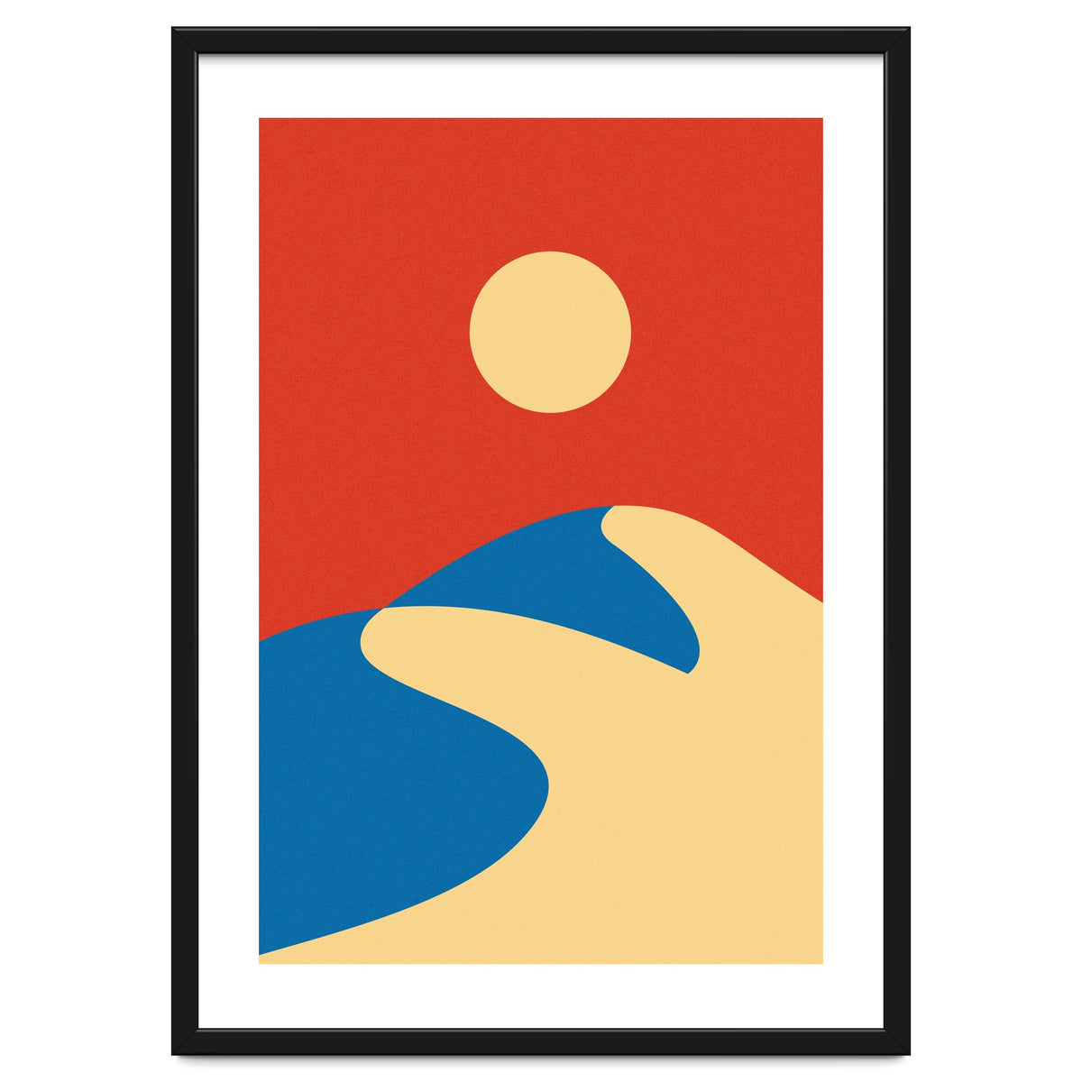 Mid Century Sahara Desert