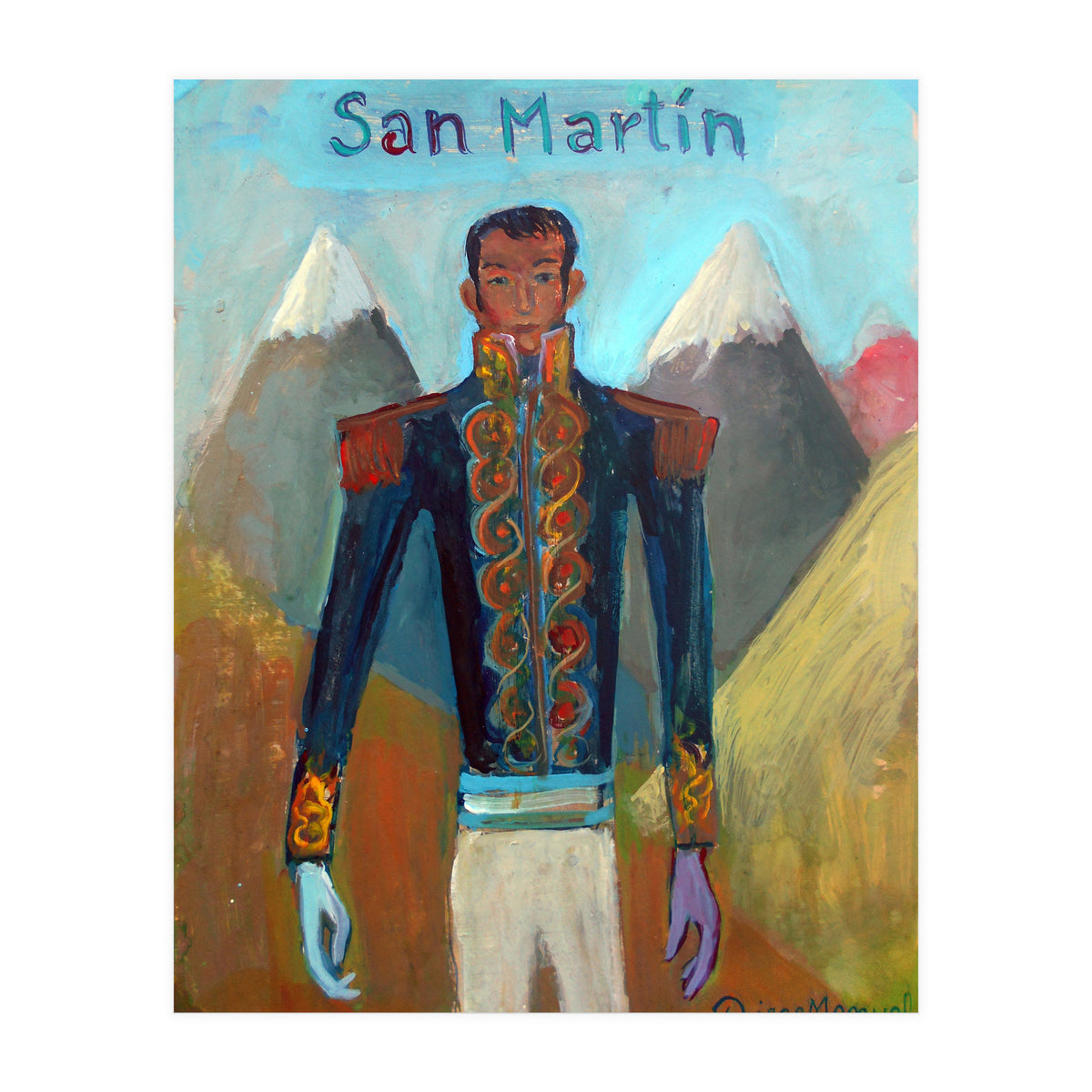 San Martin Cruzando Los Andes 6 (Print Only)