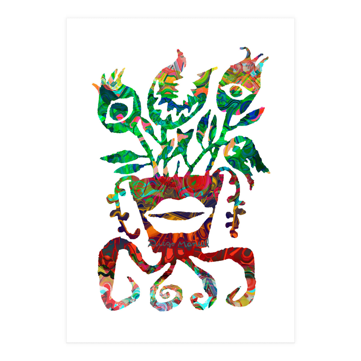 Planta Salvaje Ii 8 Copia (Print Only)