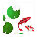Watercolor Koi Fish Background (Print Only) thumbnail