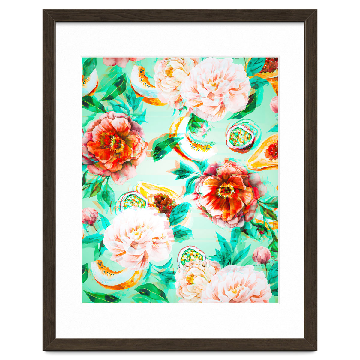 Tropical flowery fruit glitch