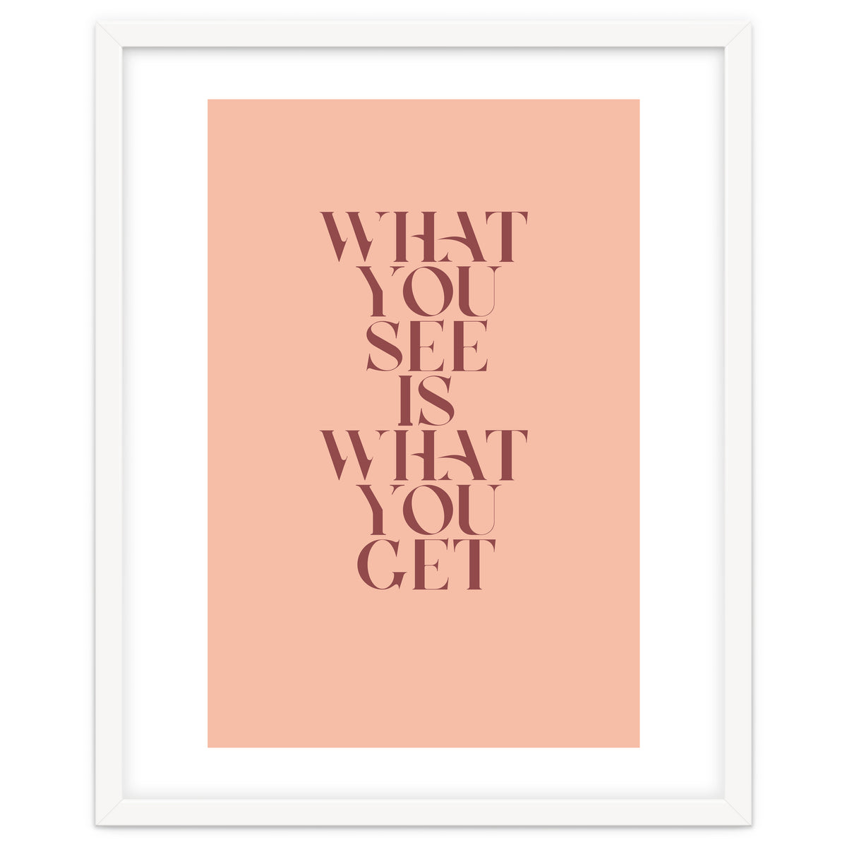 WHAT YOU SEE - Color