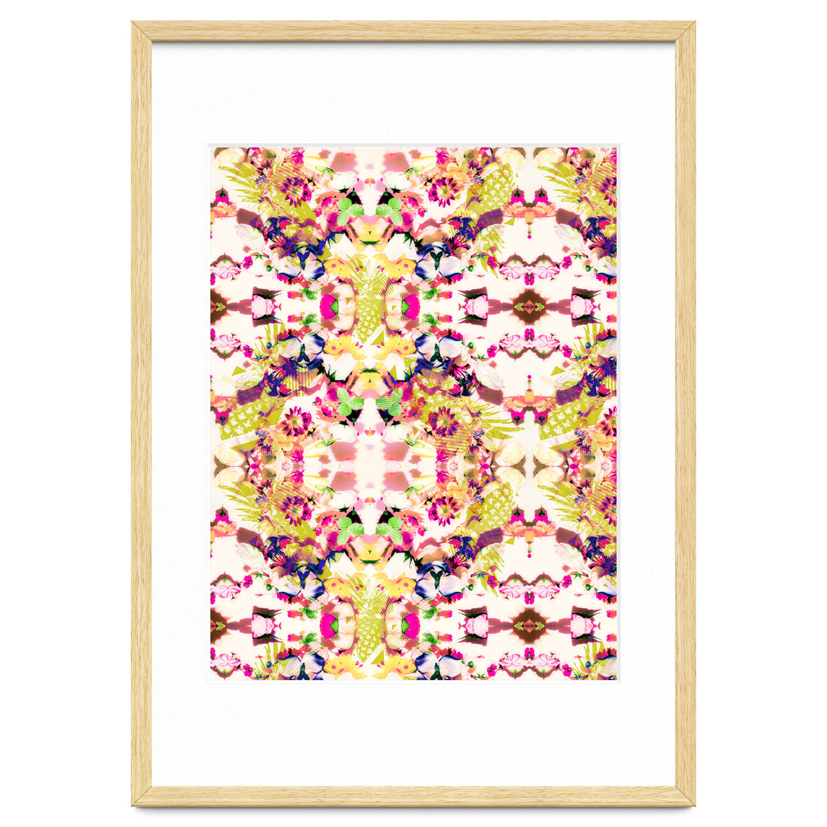 Painting mosaic - Abstract nature