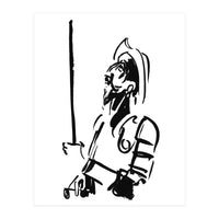 Don Quixote (Sketch) (Print Only)