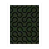 My Favorite Geometric Patterns No.33 - Deep Green (Print Only)