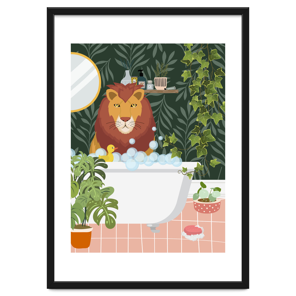 Lion in My Bathtub