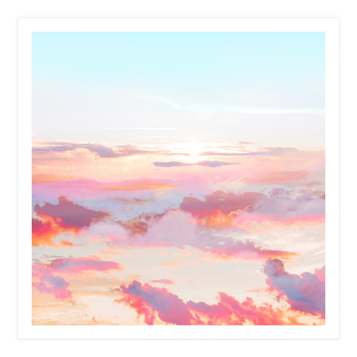 Blush Clouds (Print Only)