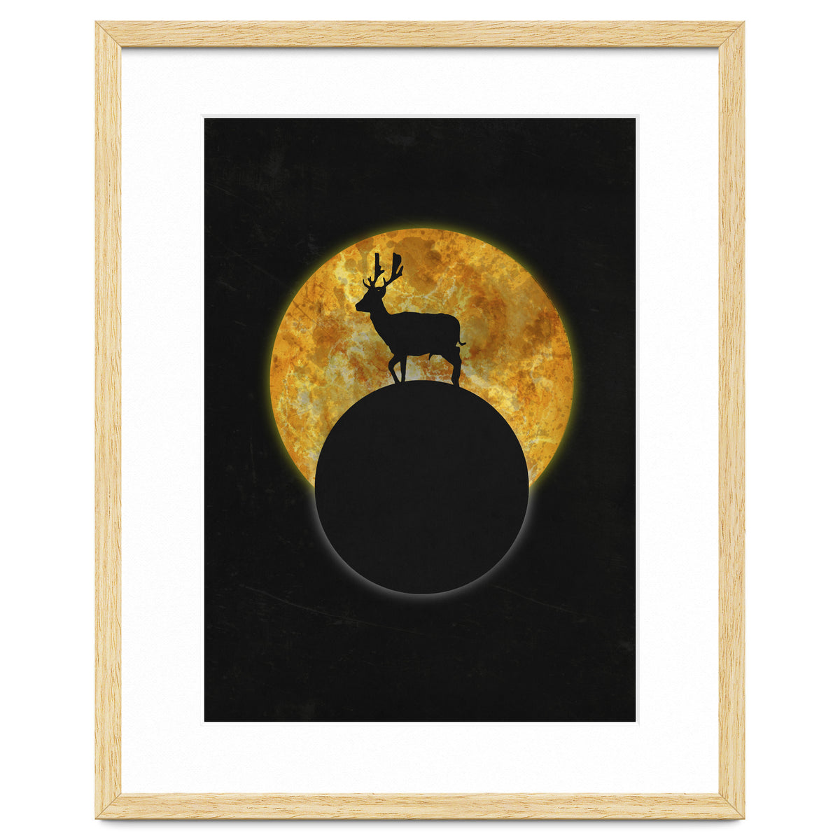 Deer On The Moon