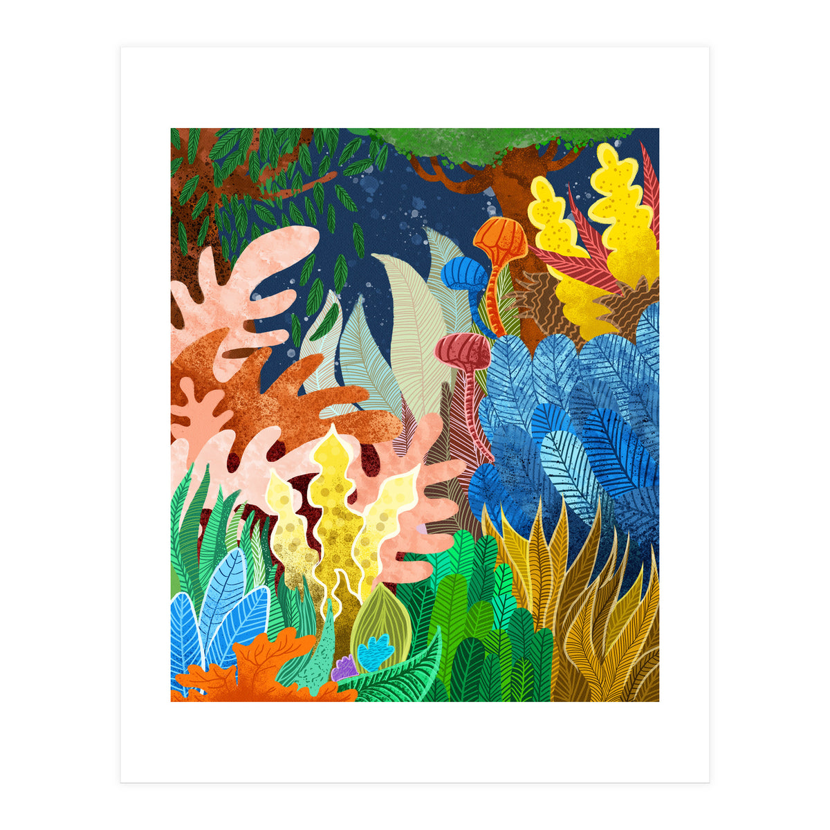 Night Forest (Print Only)