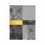 Geometric and golden V (Print Only) thumbnail