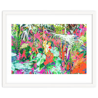 Find Me Where The Tropical Things Are | Jungle Botanical Palm Colorful Painting