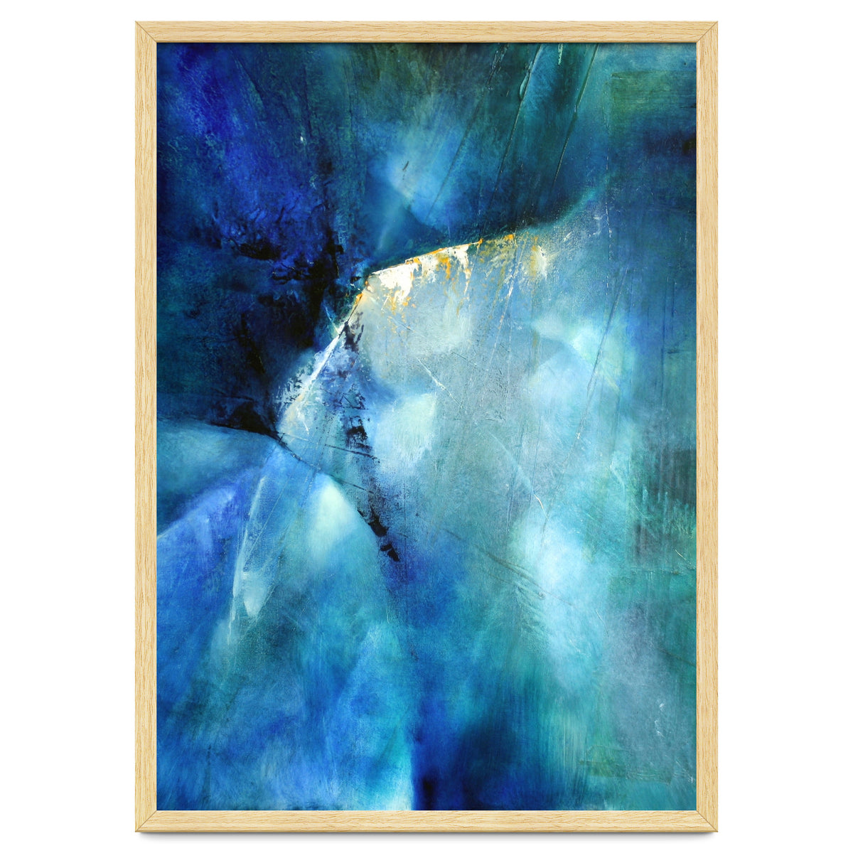 Komposition In Blau - blue composition