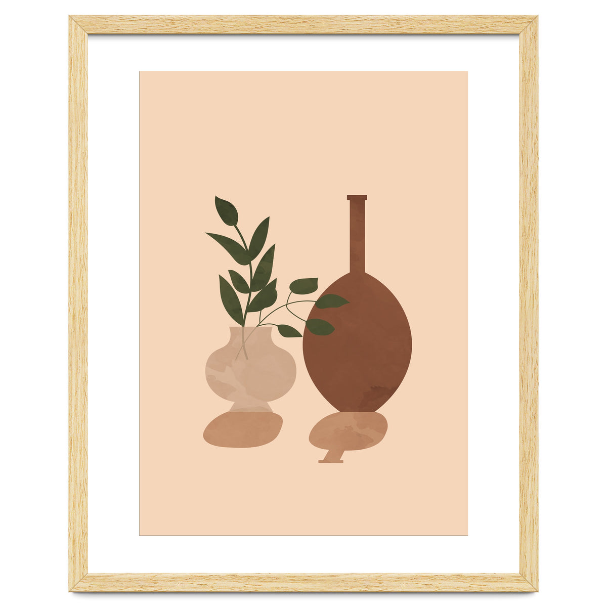 Potted Plant Scandinavian Botanical