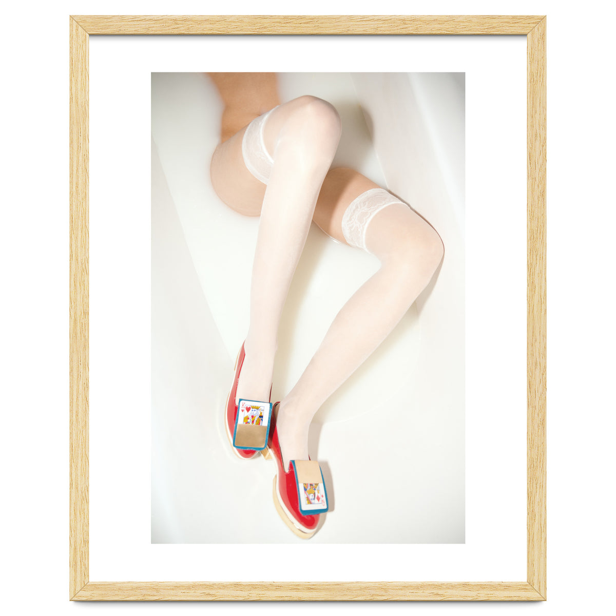 The queen is thirsty. Really, really thirsty