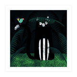 Cat 18: Camouflage Cat (Print Only) thumbnail